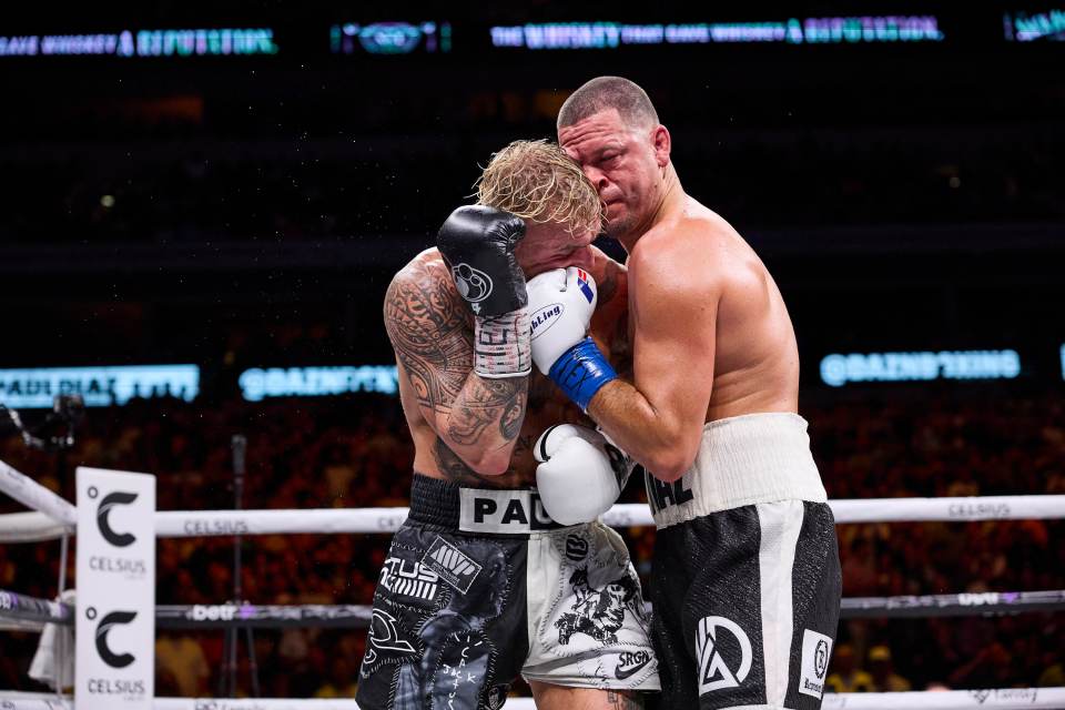 Jake Paul aims dig at Conor McGregor by branding UFC rival Nate Diaz ‘WEAKEST puncher ever’ and reveals £15m fight offer