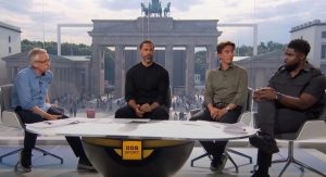 Moment Gary Lineker ‘f***s up’ live on BBC during coverage of England’s Euro 2024 draw with Denmark