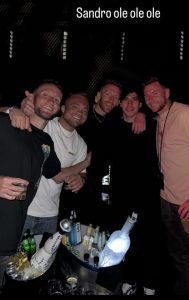 Andy Carroll heads on Newcastle star’s wild Ibiza stag do as they bump into ‘most random footballers you could think of’