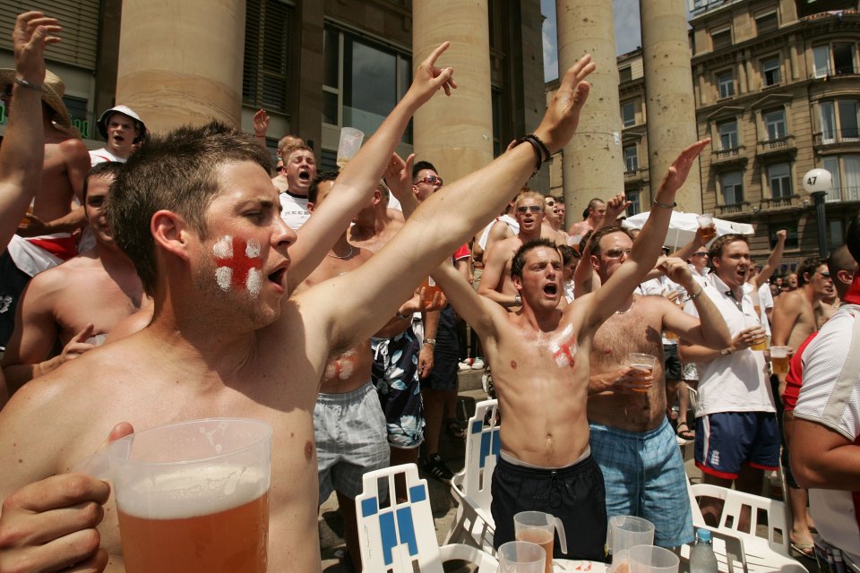 England fans set to guzzle 300m pints cheering on Three Lions during Euro 2024 in £2.7bn spending blitz