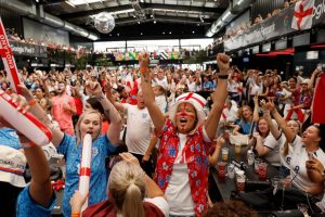 What pubs and outdoor areas in London can I watch England Euro 2024 games in?