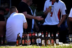 Nagging Germans tell England fans to stick to BOOZE-FREE beer during 30C heat ahead of Slovenia group decider