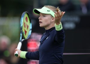 Fuming British tennis star Harriet Dart offers umpire £50,000 BET that ball was out during fiery defeat to Katie Boulter