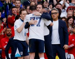 Danny Dyer ‘pocketed’ Eden Hazard with THREE tackles as EastEnders hardman marks Chelsea legend at Soccer Aid