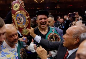 Oleksandr Usyk VACATES his IBF belt as he paves way for Anthony Joshua’s world title fight at Wembley with Daniel Dubois