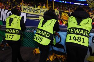 Real Madrid staff fume at ‘heavy-handed’ Wembley stewarding as stars’ families are blocked from joining them after win