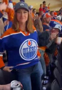 Fan who flashed boobs at NHL game is offered lucrative porn deal with top adult sites battling it out for her signature