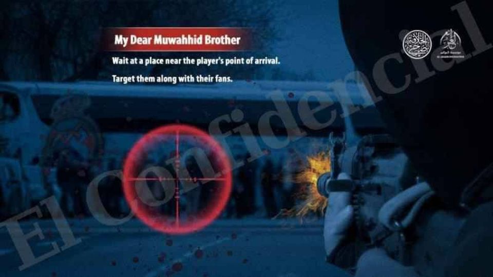 Menacing ISIS cell calling for attacks on Euros players busted after propaganda network spewing threats was unearthed