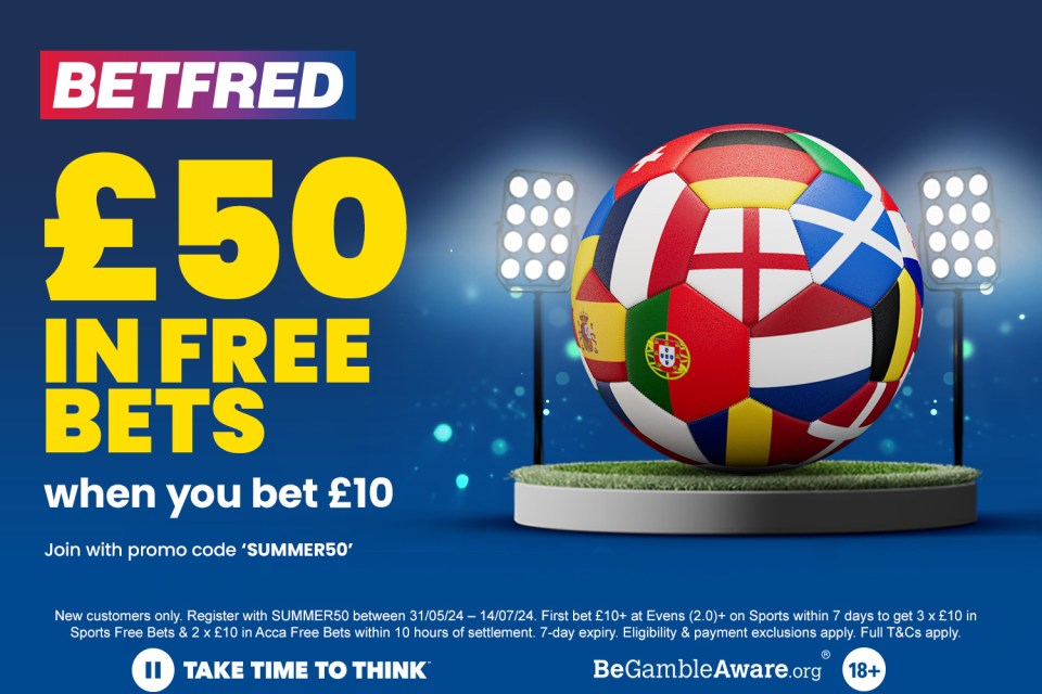 Get £50 in free bets for Belgium vs Romania at Euro 2024 with Betfred