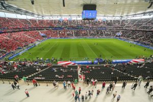 Why is the roof closed for England’s Euro 2024 clash against Denmark?