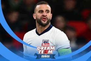 Are 23% of Dream Team Euros managers making a mistake selecting Kyle Walker?