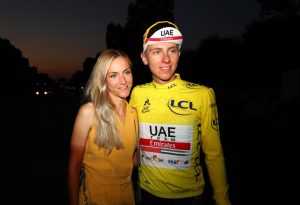 Who is Tour de France winner Tadej Pogacar’s fiancée?