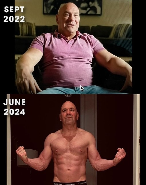 UFC President Dana White shows off incredible body transformation as he thanks scientist for ‘changing my life’