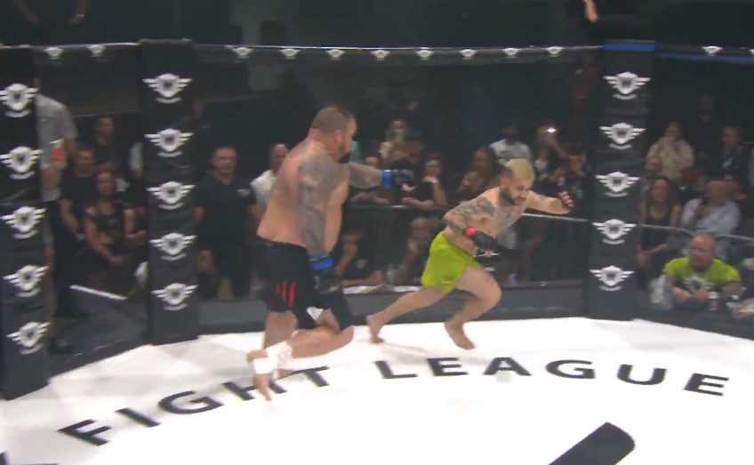 Eddie Hall beats Neffati Brothers by double TKO as World Freak Fight descends into chaos