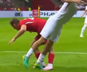 Fans left stunned with ‘worst dive of all time’ as Euro 2024 star hilariously compared to a ski jumper