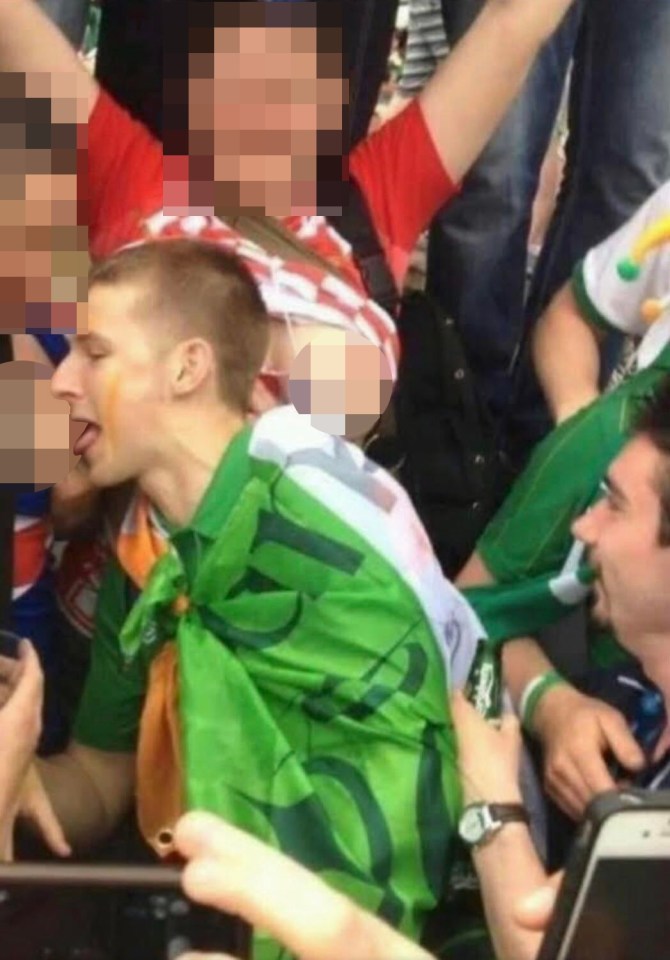 I went viral after being caught doing very lewd act in crowd at Euro 2012… my mum was mortified after seeing it on TV