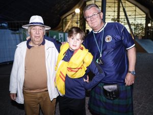 Dejected Tartan Army fans pour out of Munich fanzone after first half horror show in Euro 2024 opener