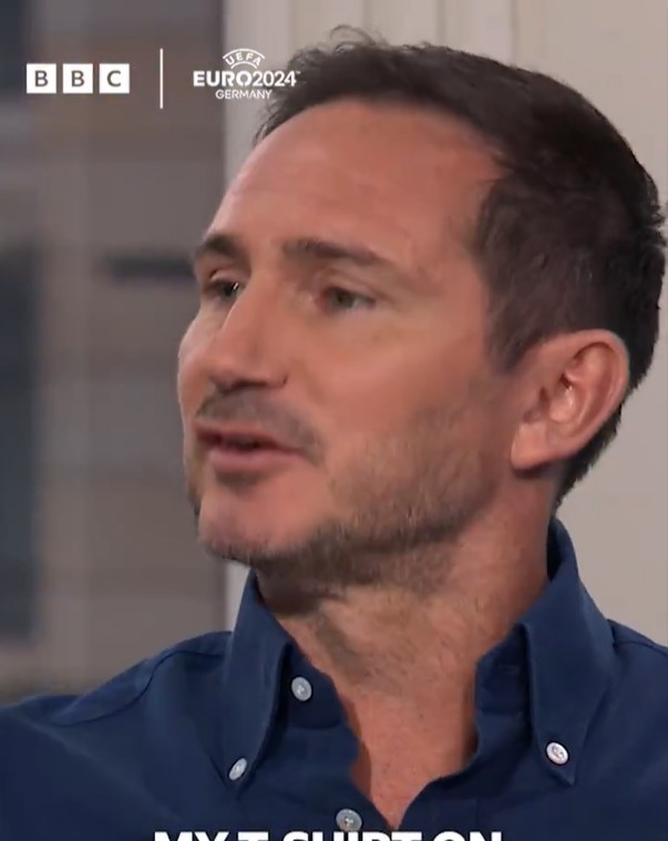 Frank Lampard tells brilliant story live on BBC about why he ‘stayed away’ from Cristiano Ronaldo on holiday