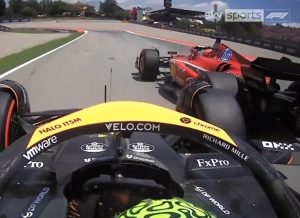 Charles Leclerc in X-rated rant at Lando Norris caught live on Sky Sports as he escapes punishment for shock collision