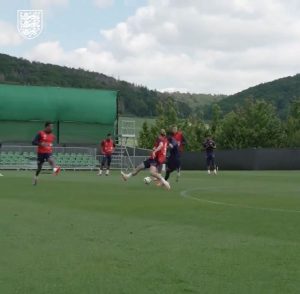 Watch Kobbie Mainoo’s silky solo goal in England training as he prepares for first Euro 2024 start against Slovakia