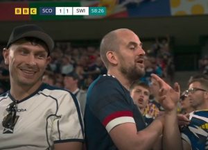 Fans spot Baby Reindeer star Richard Gadd in Scotland crowd in Euro 2024 clash against Switzerland