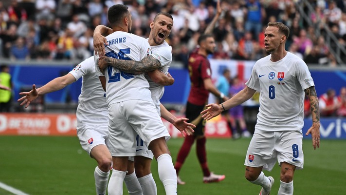 Euro 2024: Slovakia shock tournament favorites Belgium