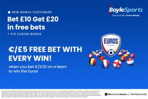 Euro 2024: Get £5 free bet every time your team wins with BoyleSports, plus £20 in free bets and £10 casino bonus