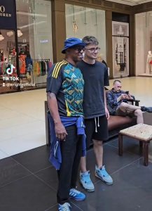 Watch brilliant moment Roy Keane is forced to HIDE in shopping centre as Ian Wright poses with fans at Euro 2024