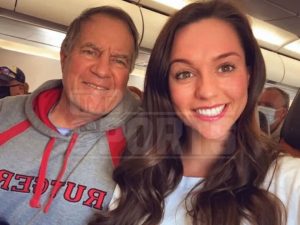 Moment topless Bill Belichick, 72, is caught sneaking out of 24-year-old girlfriend Jordon Hudson’s home on Ring camera