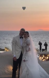 Ex-Premier League star Loris Karius marries sports presenter Wag Diletta Leotta in star-studded Sicily wedding