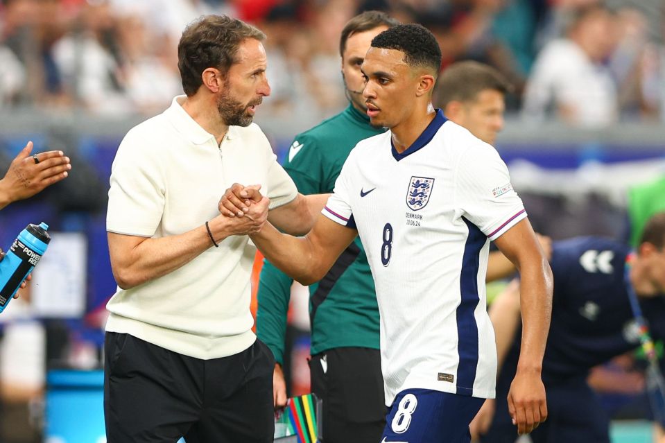 Fans slam Gareth Southgate’s ‘Sunday League’ tactics as Trent Alexander-Arnold midfield experiment fails miserably