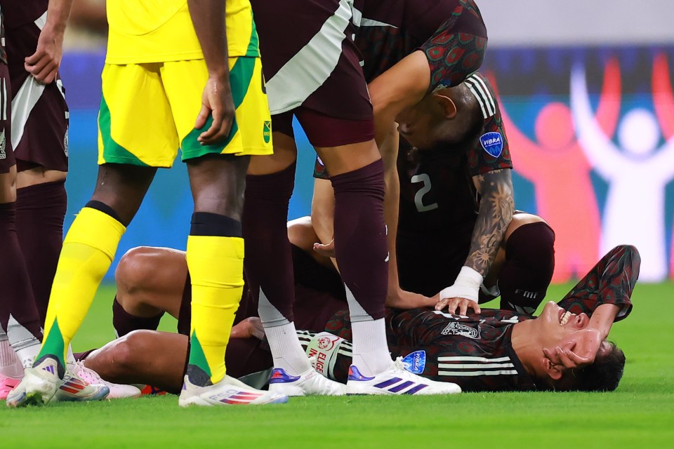 Man Utd target forced off in tears after horror injury just 30 minutes into Copa America opener