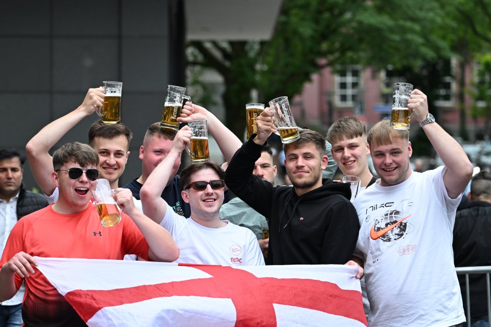 Record 350,000 England fans planning to travel to Germany for Euro 2024 in a bid to swerve rain and election gloom