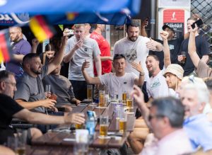 England fans ALREADY in pubs & bars across Germany ahead of Three Lions’ crunch Euros clash with Slovenia