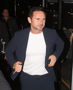 Frank Lampard, Danny Dyer and Tommy Fury arrive at Soccer Aid after party as they let hair down after charity match