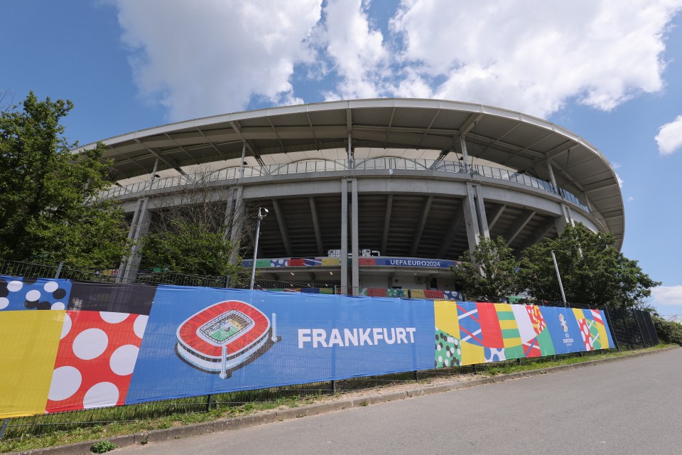 Uefa forced to make late change to stadium ahead of England’s clash with Denmark at Euro 2024