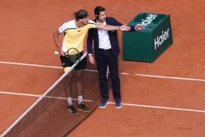 French Open fans slam ‘fix’ and claim star was ‘robbed’ after controversial umpire’s call in final