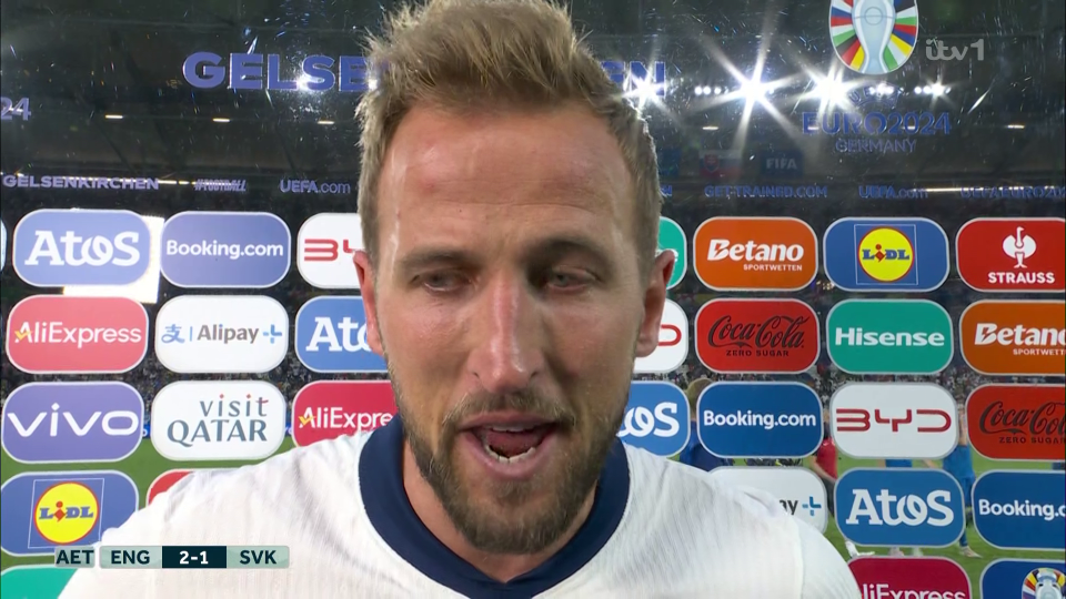 Harry Kane reveals genius tactic England worked on before Slovakia that helped pull off epic Euro 2024 comeback