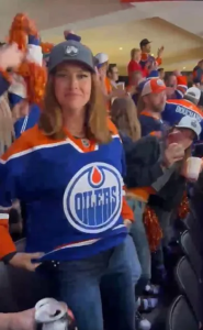 Mystery NHL fan who flashed boobs at hockey game breaks silence and reveals answer to question ‘a lot of people had’