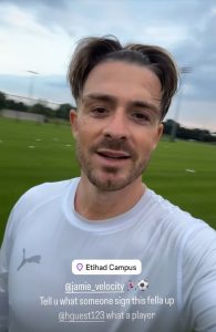 Jack Grealish shares video of himself training at Man City during England’s Slovenia snooze-fest after Euro 2024 snub