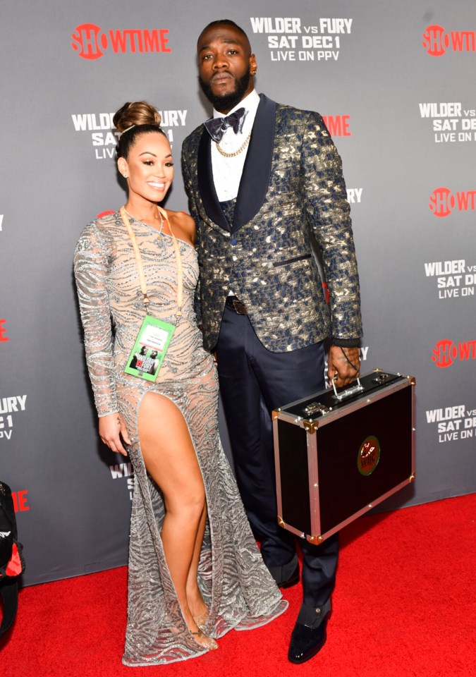 Deontay Wilder’s fiancée Telli Swift granted restraining order against boxing star amid domestic violence claims