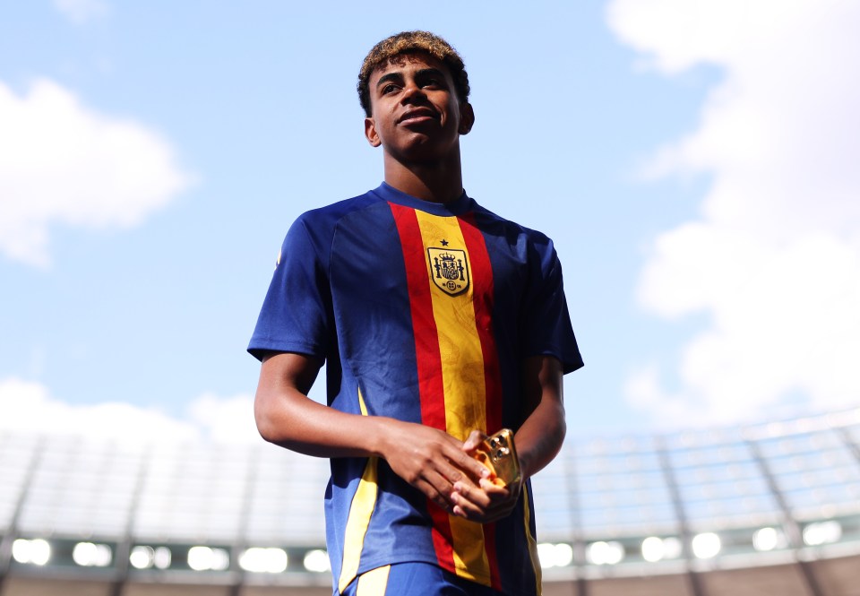 Spain Wonderkid Lamine Yamal Makes European Championship History As ...