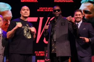 Zhilei Zhang vs Deontay Wilder EXACT ring-walk time: What time will the fight start in UK?