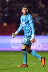 Who is Millwall goalkeeper Matija Sarkic?