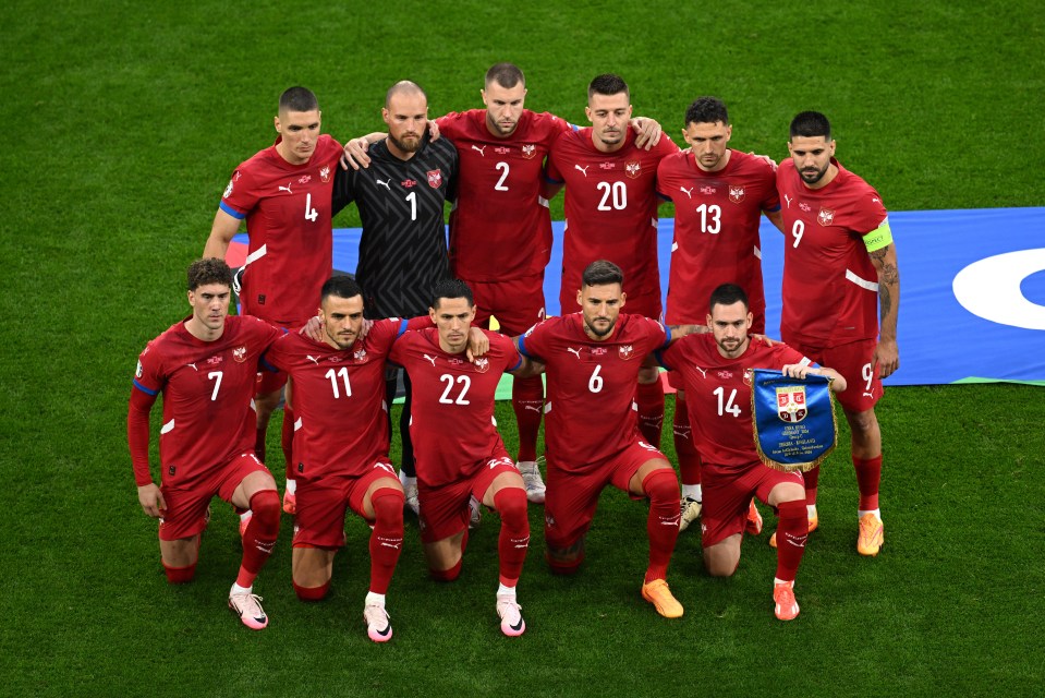 Serbia face Uefa punishment because of flags displayed during Euro 2024 clash against England