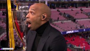 Thierry Henry left speechless as Kate Abdo destroys Micah Richards with Champions League jibe live on TV