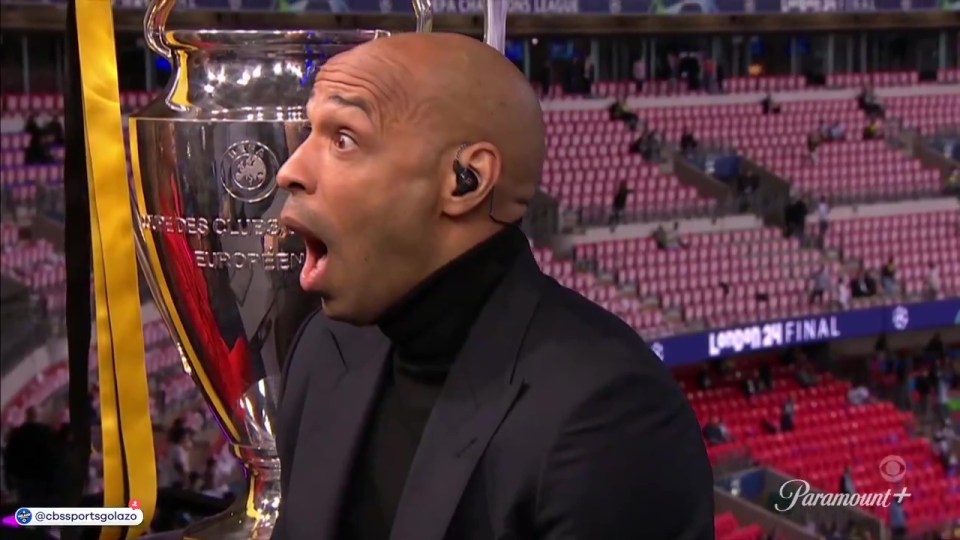 Thierry Henry left speechless as Kate Abdo destroys Micah Richards with Champions League jibe live on TV