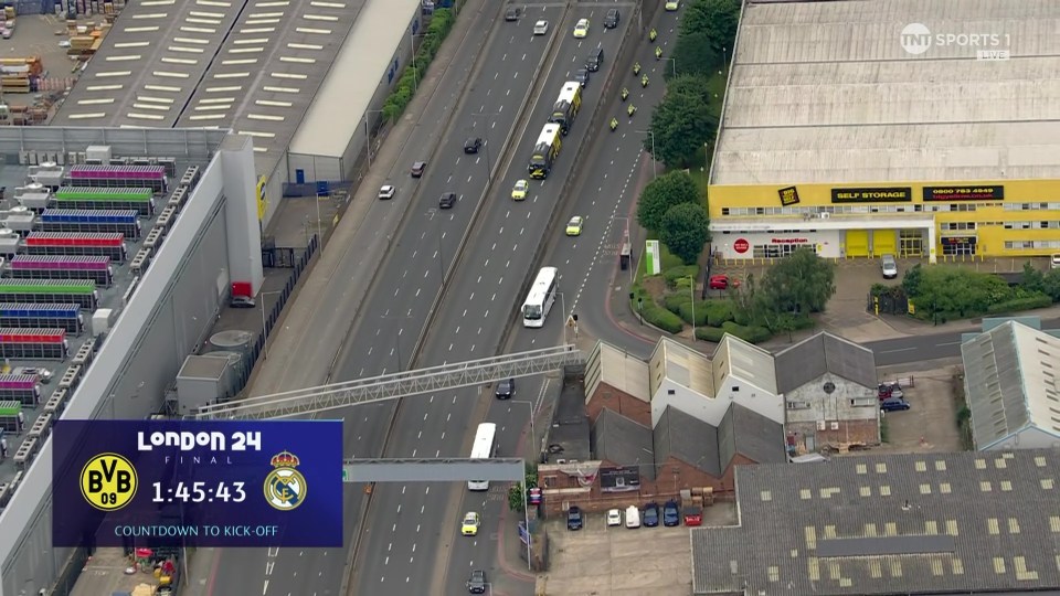 Why Borussia Dortmund coach was stopped by police outside Wembley just moments before Champions League final