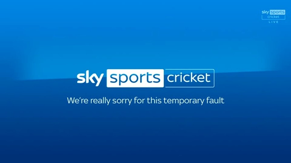 Sky Sports forced to apologise as major event broadcast is interrupted and fans complain ‘not sure why I pay’