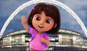 Watch Dora the Explorer savage Henry, Carragher and Richards on live TV as fans say ‘I’ve officially seen it all’